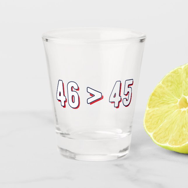 Copo De Shot 46 > 45 - Trump Lost Biden Won II (Frente)