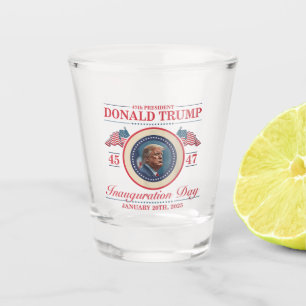 Copo De Shot 47º Presidente Donald Trump 45 47 Dia da Inauguraç