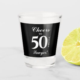 Copo De Shot 50º aniversário Personalizado