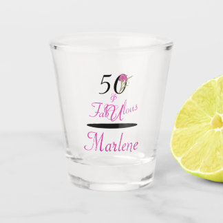 Copo De Shot 50 personalizados e um fabuloso Vidro de Atiras de