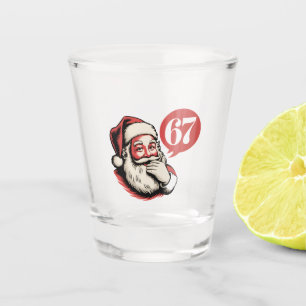 Copo De Shot 6 7 Natal Seis Sete Brainrot Papai Noel
