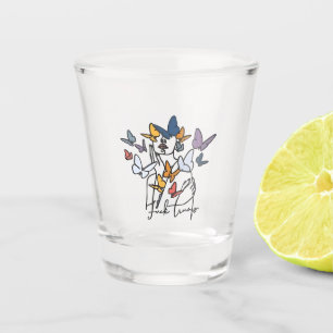 Copo De Shot 86 47 Camisa Floral Anti-Trump, Presidente Impeach