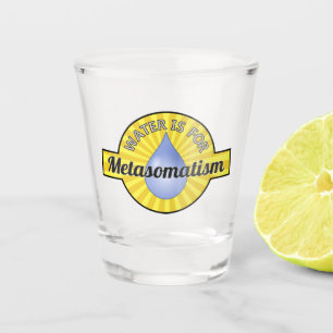 Copo De Shot A água é para o Metasomatism