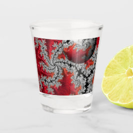 Copo De Shot A Beleza dos Mandelbrots Shot Glass