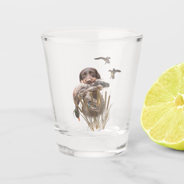 Copo De Shot A caça derradeira aos patos (Frente)