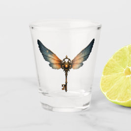 Copo De Shot A Chave da Eternidade – Asas Steampunk