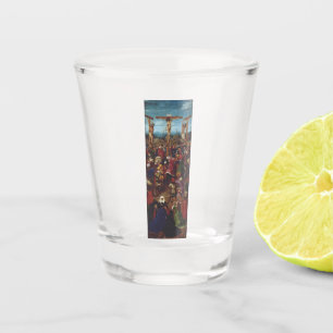 Copo De Shot A Crucificação por Van Eyck