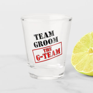Copo De Shot A Equipe G-Team Groom 