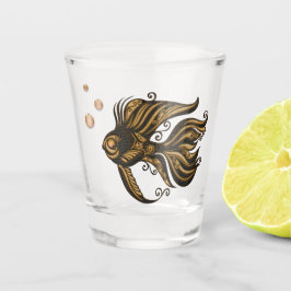 Copo De Shot A maravilha mecânica do peixe-galo-do-oceano.