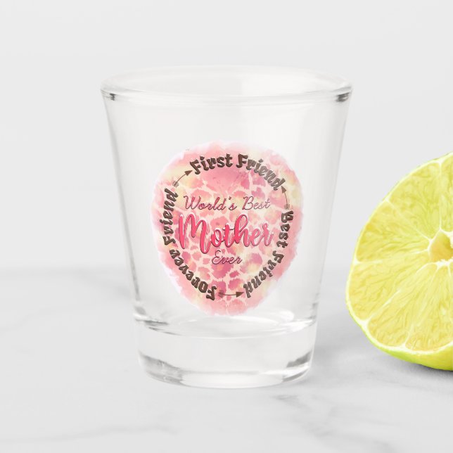Copo De Shot A melhor mãe do mundo (Frente)