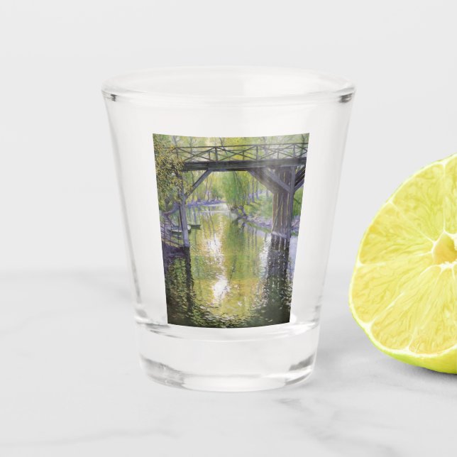 Copo De Shot A Ponte Antiga (por Guy Rose) (Frente)