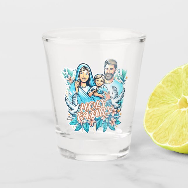 Copo De Shot A Santa Família (Frente)