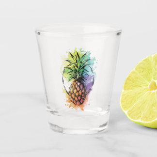 Copo De Shot Abacaxi
