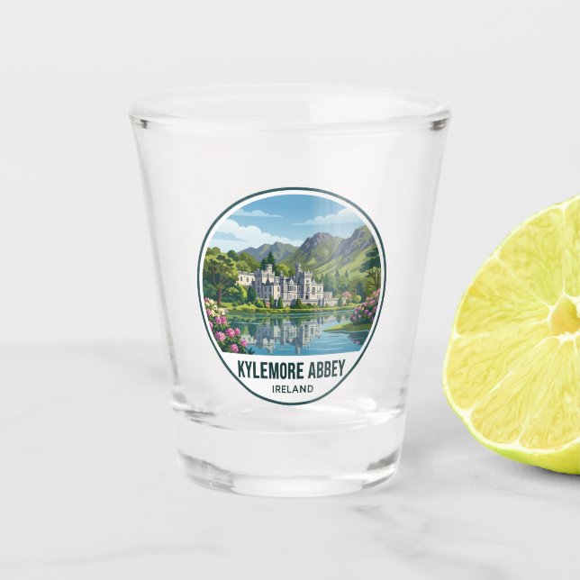 Copo De Shot Abadia Kylemore Irlanda (Frente)