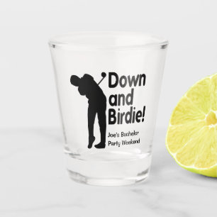 Copo De Shot Abaixo e Birdie