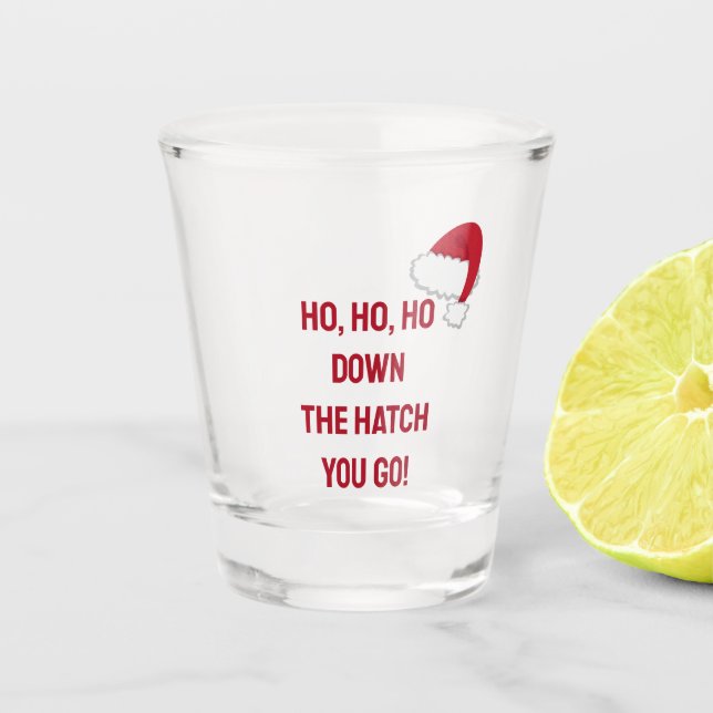 Copo De Shot Abaixo o Chapéu, Vamos Atirar Vidro (Frente)