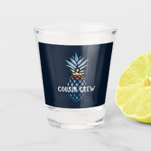 Copo De Shot Abanico Tropical Personalizado de Abacaxi