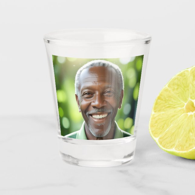 Copo De Shot Add your own Photo (Frente)