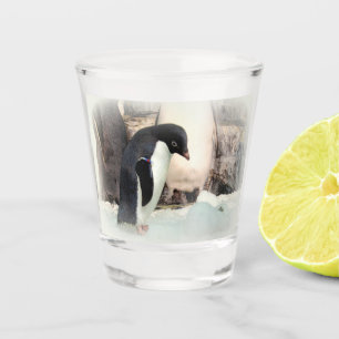 Copo De Shot Adélie penguin Shot glass