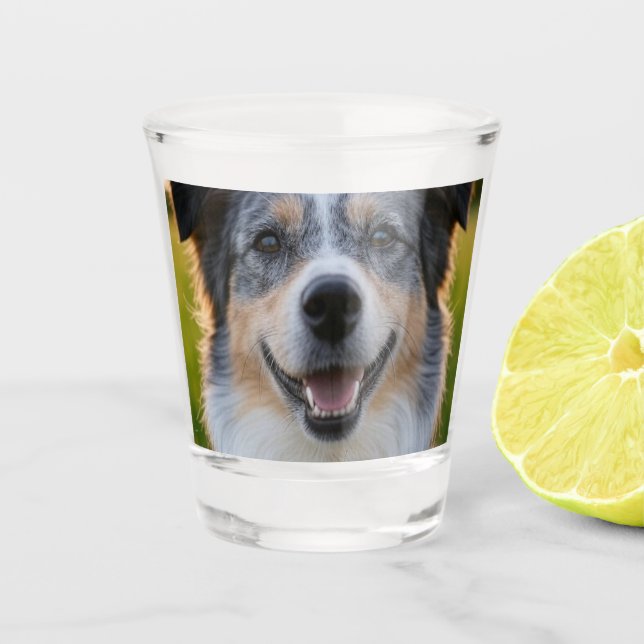 Copo De Shot Adicionar Foto Pet Personalizar (Frente)