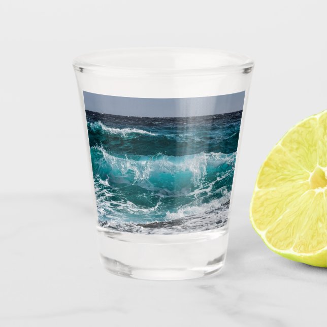 Copo De Shot Adicionar Sua Própria Foto Personalizada (Frente)