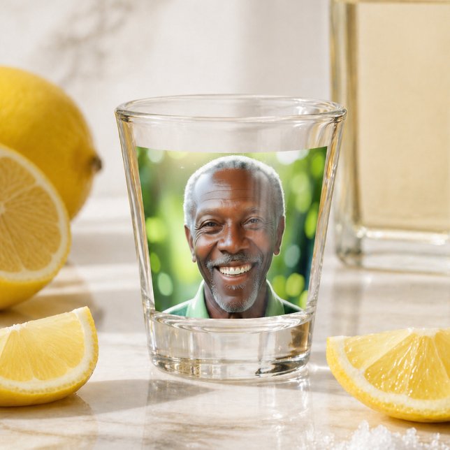 Copo De Shot Adicione sua própria foto (Criador carregado)