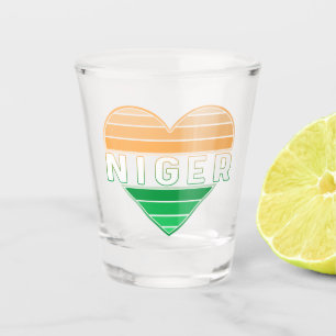 Copo De Shot Adoro Níger, Níger Heart