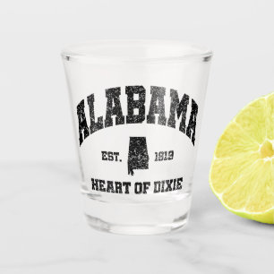Copo De Shot Alabama, Coração de Dixie
