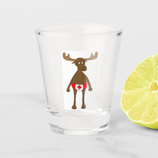 Copo De Shot Alces de Moosey do canadense
