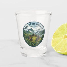 Copo De Shot Aldeia Wae Rebo Indonésia