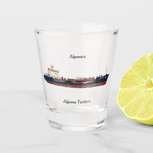 copo de shot Algonova (Frente)