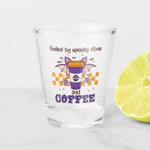 Copo De Shot Alimentado por Spooky Vibes e Café