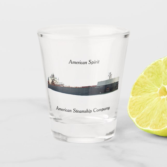 Copo De Shot American Spirit shot glass (Frente)