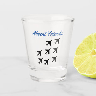 Copo De Shot Amigos Ausentes