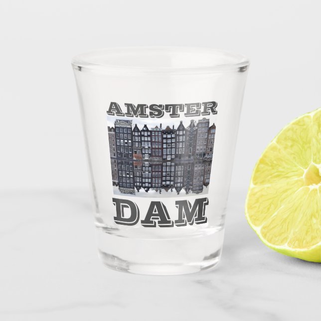 Copo De Shot Amster Dam Shot Glass (Frente)