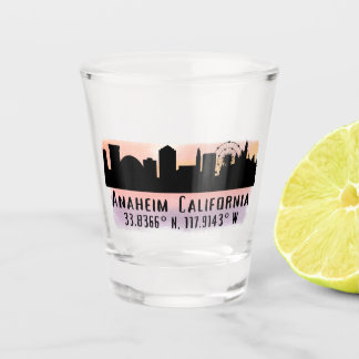 Copo De Shot Anaheim Skyline Latitude e Longitude