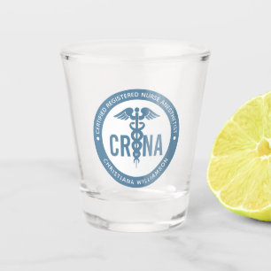 Copo De Shot Anestesista de Enfermeira Registrada Certificada C