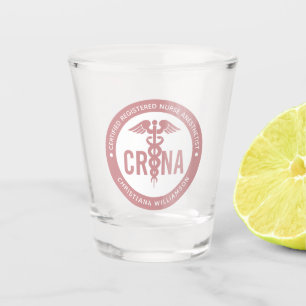 Copo De Shot Anestesista de Enfermeira Registrada Certificada C