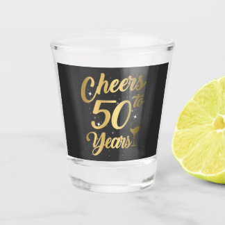 Copo De Shot Anima 50 Anos 50 Festa de aniversário