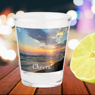 Copo De Shot Anima Foto Personalizada e Texto Personalizado