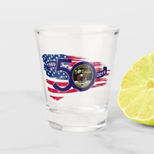 Copo De Shot Aniversário 1969 - 2019 de Apollo 11 50th