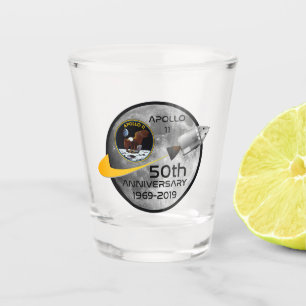 Copo De Shot Aniversário 1969 - 2019 de Apollo 11 50th