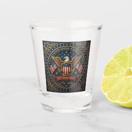 Copo De Shot Aniversário de 250 anos da América Versão 3