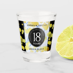 Copo De Shot Aniversário de Casamento de Porcelana 18