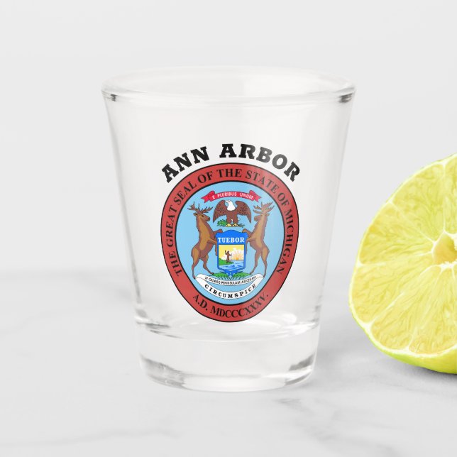 Copo De Shot Ann Arbor, Michigan (Frente)