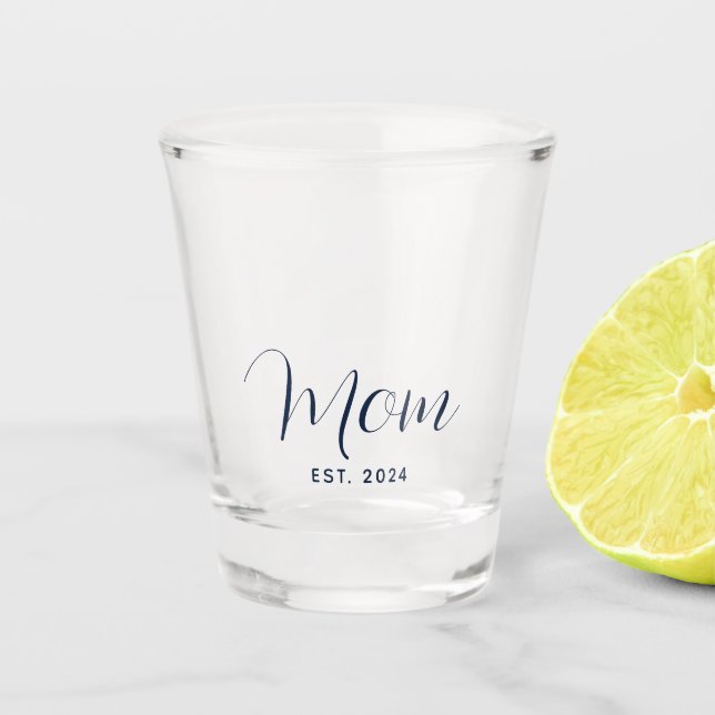Copo De Shot Ano de Fundação da Mamãe Rota Elegante (Frente)