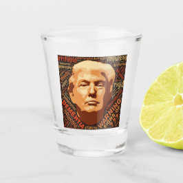 Copo De Shot Anti Donald Trump Não É Meu Presidente Político