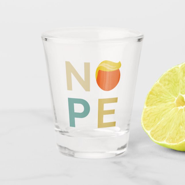 Copo De Shot Anti-Trump - Nope Edition III (Frente)