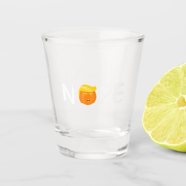 Copo De Shot Anti-Trump - Nope Halloween Edition II (Frente)