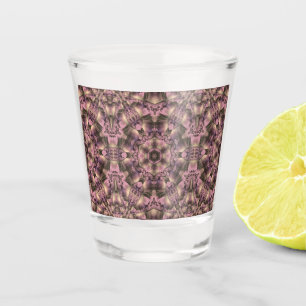 Copo De Shot Antiguidade Rosa Vitoriana